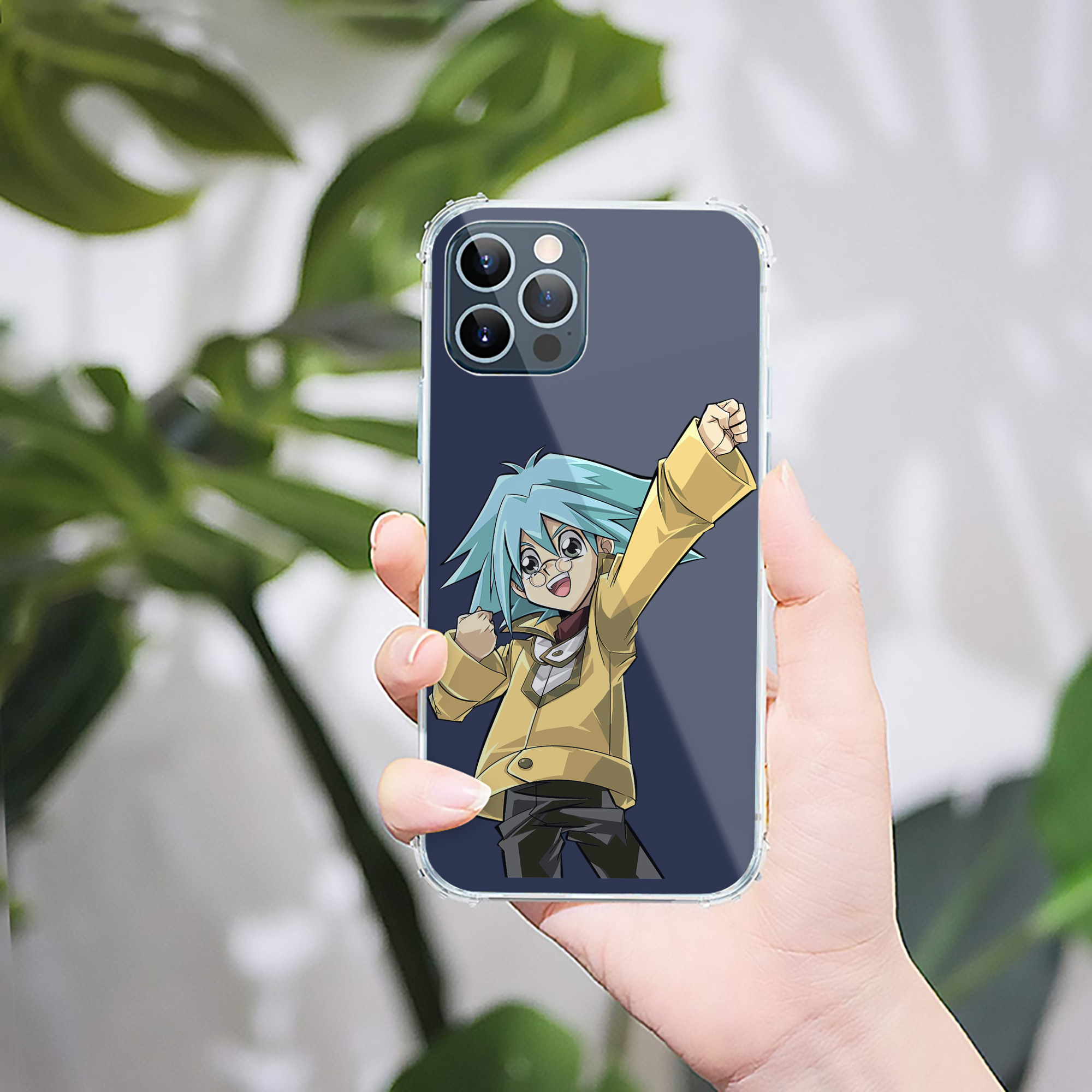 （画像用） 遊☆戯☆王 Yu-Gi-Oh! 【iPhone 12シリーズ対応】透明スマホケース（クリアソフトケース）